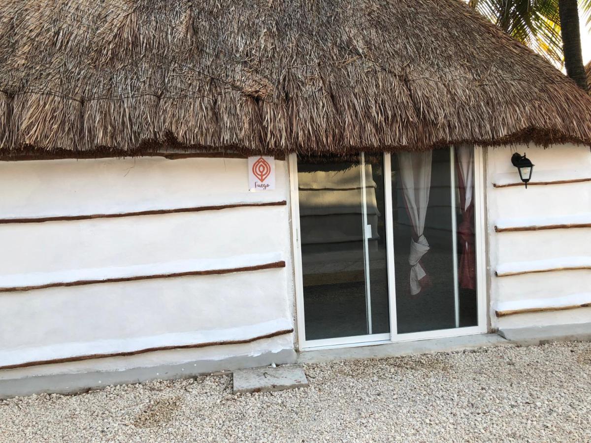 Cabanas Cinco Elementos Celestun Bagian luar foto